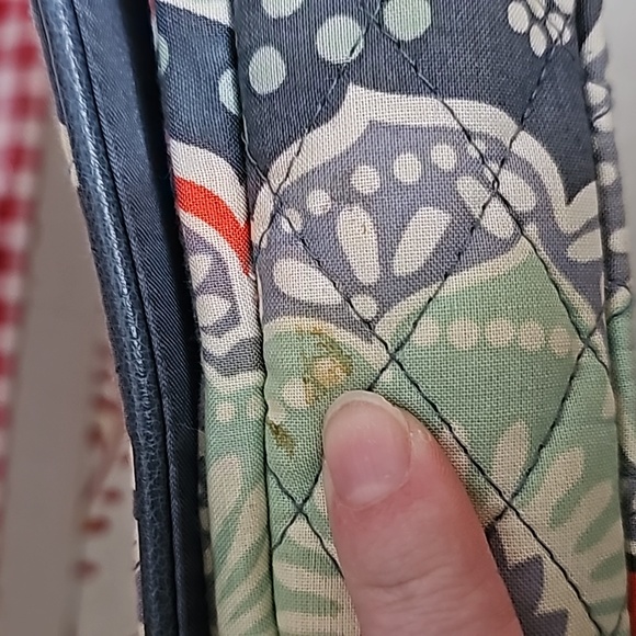 Vera Bradley Crossbody Wallet Purse Nomadic Floral Blue All N One Clutch RETIRED - Picture 12 of 12